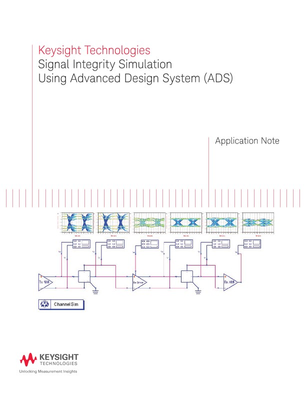 Signal Integrity Simulation Using ADS PDF Asset Page Keysight